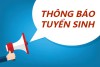 Thông báo tuyển sinh trực tiếp lớp 1 năm học 2022 - 2023.