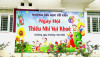 Ngày hội “Thiếu nhi vui khỏe” với chủ đề “Cùng em làm việc tốt mỗi ngày”