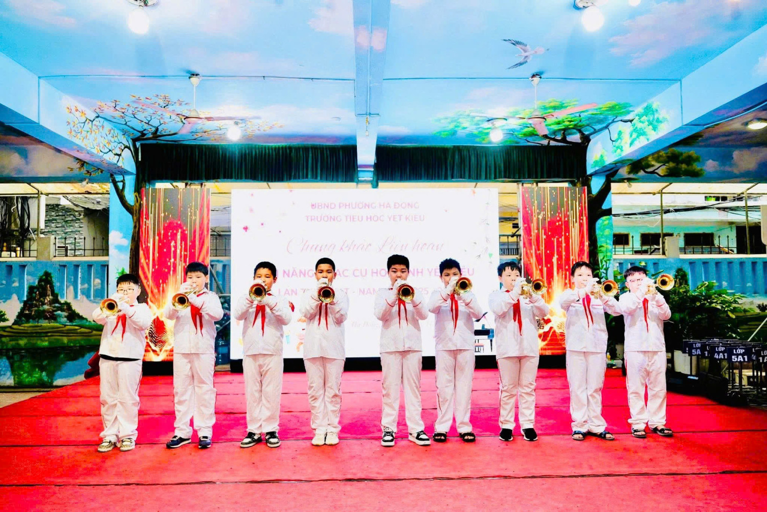 CHUNG KHẢO LIÊN HOAN TÀI NĂNG NHẠC CỤ HỌC SINH YẾT KIÊU CHÀO MỪNG NGÀY NHÀ GIÁO VIỆT NAM 20/11